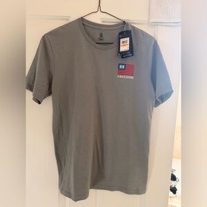 Under Armour Freedom Tee in Gray